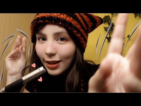 Видео: конечная рука и рот звуки ASMR🖐️👄【Новый микрофон ✨】