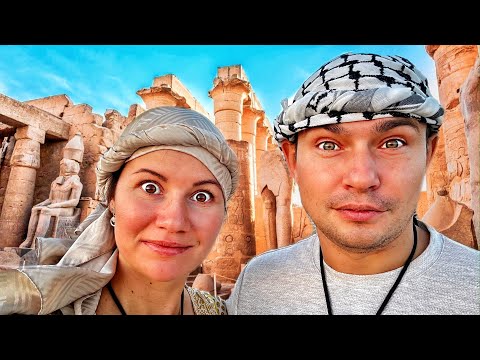 Видео: Первый раз в Египте! Приехали в Хургаду и Обалдели. Экскурсия в Луксор и в пустыню к бедуинам #1