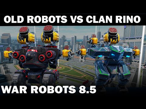 Видео: ДРЕВНИЕ РОБОТЫ NATASHA TALON И LEO CLAW ПРОТИВ АМЕРИКАНСКОГО КЛАНА RINO MK3 В ГОЛОСЕ WAR ROBOTS 2022