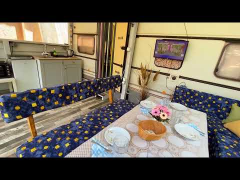 Видео: Бялата каравана на къмпинг Атлиман