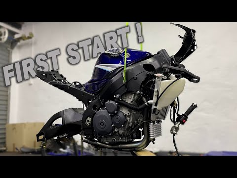 Видео: Восстановление разбитого Suzuki GSXR 1000 2006 года. Часть 4