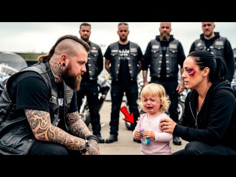 Видео: «Они разбили мою игрушку и ударили маму — но через минуту появились байкеры…»