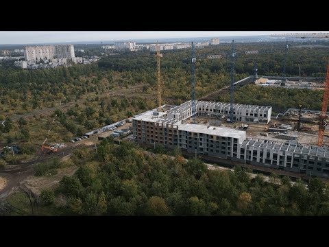 Видео: ЖК Яблоневые сады проект двух застройщиков ДСК и Выбор