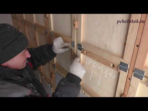 Видео: зимовка в кассетном павильоне