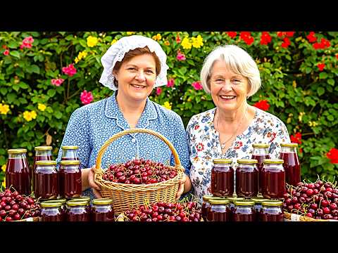 Видео: Я храню клубнику, персики и вишню в бутылке как домашний сок без сахара! Не портится годами!