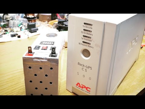 Видео: Как отключить таймер ИБП APC 650 бесперебойного питания