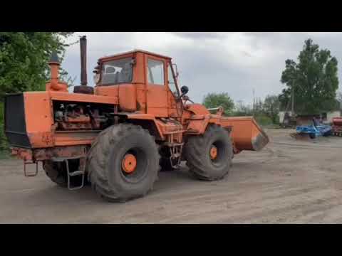 Видео: Фронтальный погрузчик Т-156 1994 г.