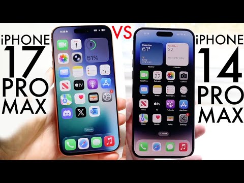Видео: iPhone 17 Pro Max против iPhone 14 Pro Max! (Сравнение) (Обзор)