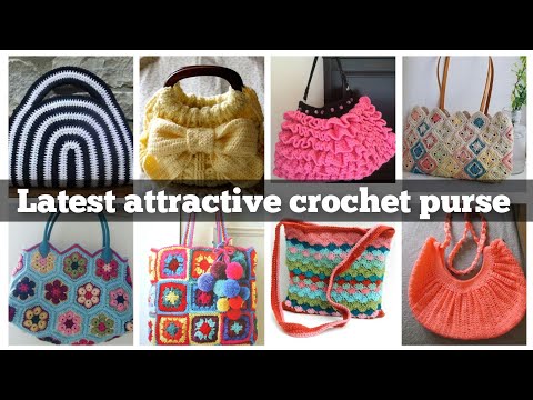 Видео: #1 уникальные стильные модели сумок, связанных крючком/последние привлекательные модели сумок, св...