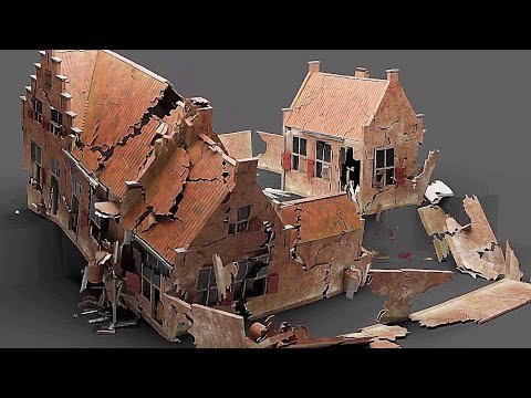 Видео: Лучший Способ Создать Эффект Разрушения В Блендер