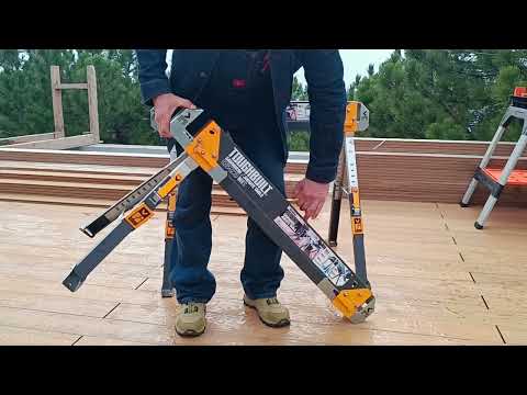Видео: Козлы строительные TOUGHBUILT TB-C700