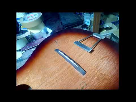 Видео: Юношеская  гитара  Framus.  Ремонт.