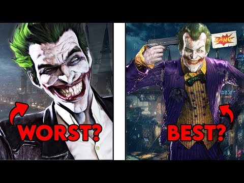 Видео: В какой игре серии Arkham Джокер использовался ЛУЧШЕ ВСЕГО?