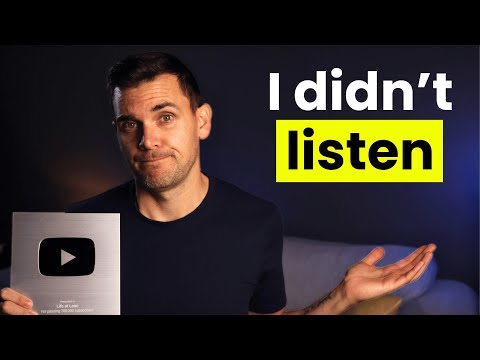 Видео: Как я набрал 100 тысяч подписчиков, игнорируя YouTube-гуру