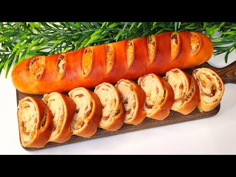 Видео: ВОЛШЕБНЫЙ СДОБНЫЙ РУЛЕТ! САМОЕ ВКУСНОЕ  сдобное тесто для сладкой выпечки!