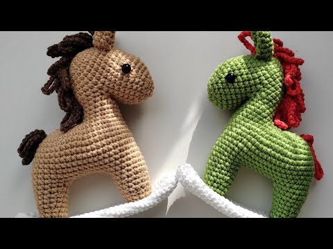 Видео: ЛОШАДКА-КАЧАЛКА. Мастер-класс. Часть 1.