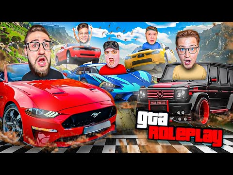 Видео: ЭТА ГОНКА ВОЙДЕТ В ИСТОРИЮ! 5 ЧЕЛОВЕК vs 5 ИСПЫТАНИЙ! ЭПИЧНАЯ БИТВА ЗА 10.000.000$! (GTA 5 RP)