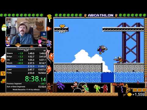 Видео: Прохождение Darkwing Duck (NES) за 15:51 от Arcus