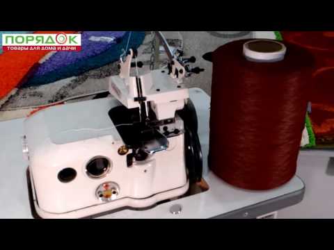 Видео: ПРК 6 Видео инструкция  Как Работать на Ковровом Оверлоке