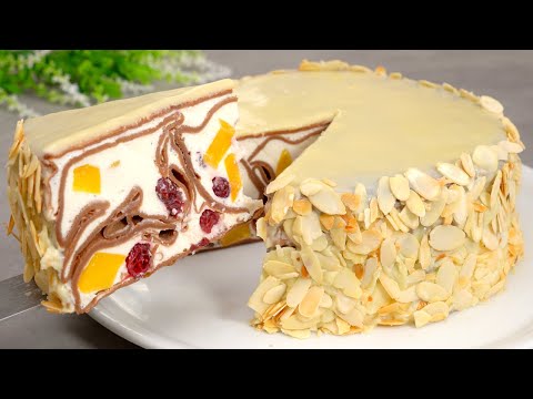 Видео: Торт, который тает во рту! Все ищут этот рецепт! БЕЗ ПЕЧИ! Невероятный торт