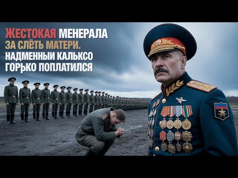 Видео: Жестокая МЕСТЬ ГЕНЕРАЛА за слёзы матери. Надменный капитан горько поплатился.