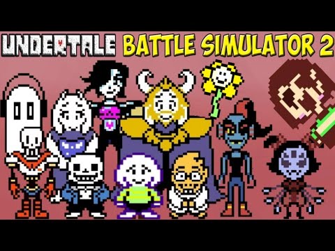 Видео: Undertale - Battle Simulator 2 | Лучший симулятор и битва с Chara