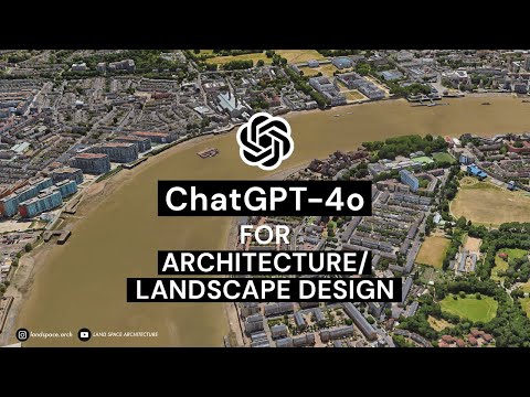 Видео: Архитектура и ландшафтный дизайн с ChatGPT-4o