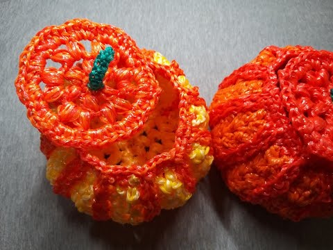 Видео: ЧУДЕСНАЯ круглая КОРЗИНКА-ТЫКВА. Вязание крючком 2021.