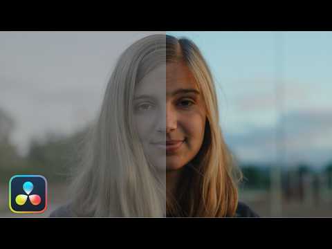 Видео: Цветовая гамма Lumix VLOG в DaVinci Resolve