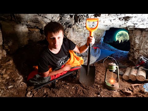 Видео: Превращаю ПЕЩЕРУ в УЮТНОЕ УБЕЖИЩЕ | Начало нового проекта | Выравниваю пол | Часть 1