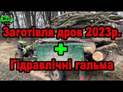 Видео: 🪓Заготівля дров на зиму мотоблоком forte  + перевірка гідравлічних гальмів