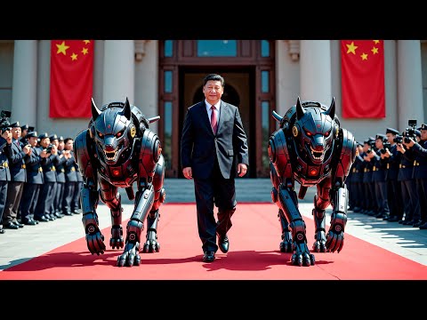 Видео: Китай показал НОВУЮ собаку-робота за 3000 долларов, которая патрулирует без команд