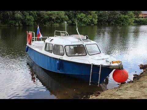 Видео: Катер Чибис c Volvo Penta