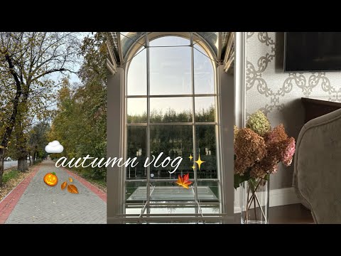 Видео: AUTUMN VLOG✨🍂| прогулки | учеба 📑