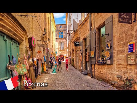 Видео: Королевский город Пезенас 🇫🇷 Живой музей средневековой элегантности