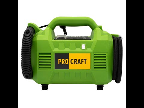 Видео: Огляд акумуляторного насоса та дефлятора ProCraft LK30