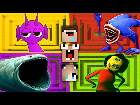 Видео: 2 НУБА И ДЕВУШКА ПРО НАШЛИ НОВЫЕ ЛАБИРИНТЫ К МОНСТРАМ В МАЙНКРАФТ | Глазастая Морда