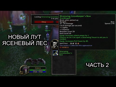 Видео: Conquest of Azeroth & Bronzebeard - Новые предметы в открытом мире Ясеневый Лес часть 2 | Ascension