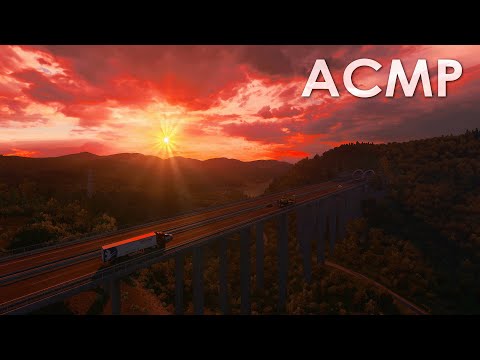 Видео: АСМР ETS 2 | Везем груз по ночной Германии