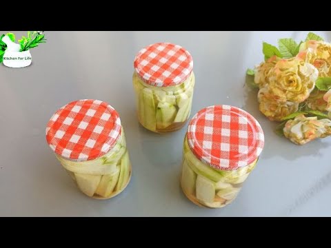 Видео: 🤤Сделала огурцы из кабачков ❗Долгий практичный вкус 👌🏻