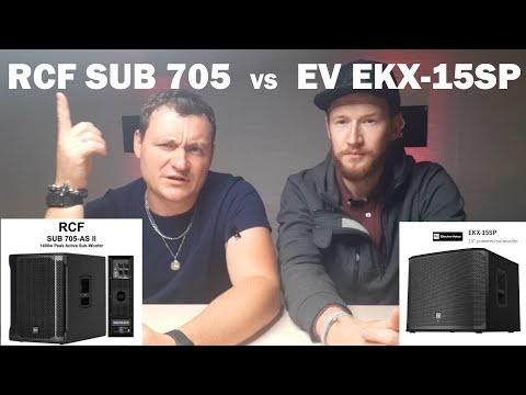 Видео: EV EKX 15SP VS RCF SUB 705 | битва сабвуферов