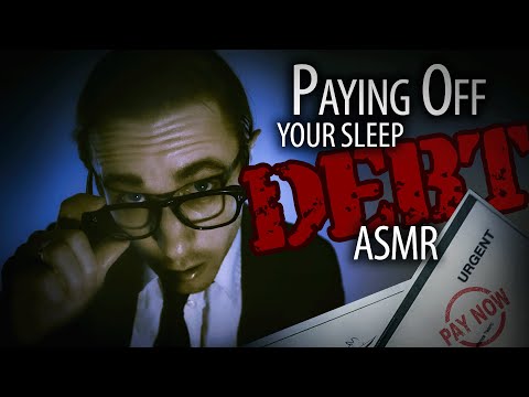 Видео: Как компенсировать дефицит сна (ASMR) | Скучная бумажная работа, адаптация к недосыпанию и ролева...