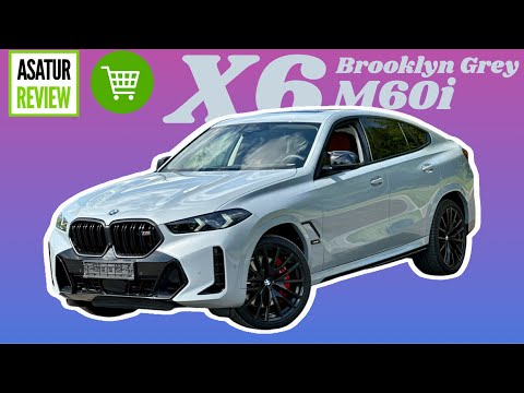 Видео: В ПРОДАЖЕ рестайлинг BMW X6 M60i G06 LCI Brooklyn Grey / Tartufo / Х6 М60и Серый Бруклин на Тартуфо