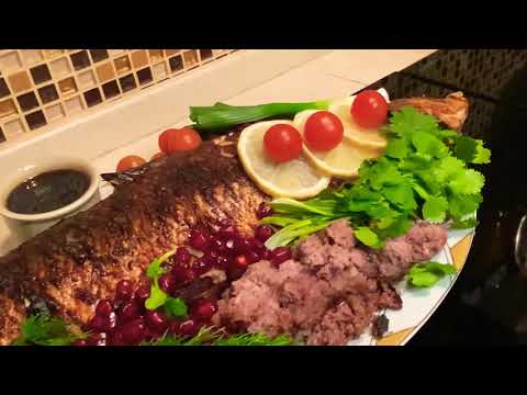 Видео: КАК ПРИГОТОВИТЬ ЛЯВЯНГИ,
РЫБА В ДУХОВКЕ ОРЕХАМИ