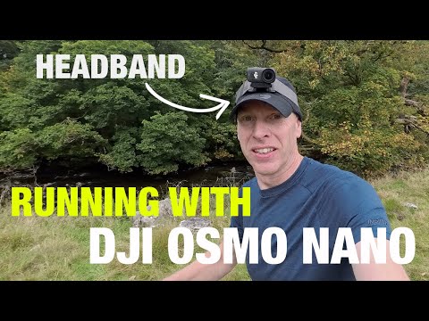 Видео: Бег с DJI Osmo Nano на оголовье. Тест стабилизации.