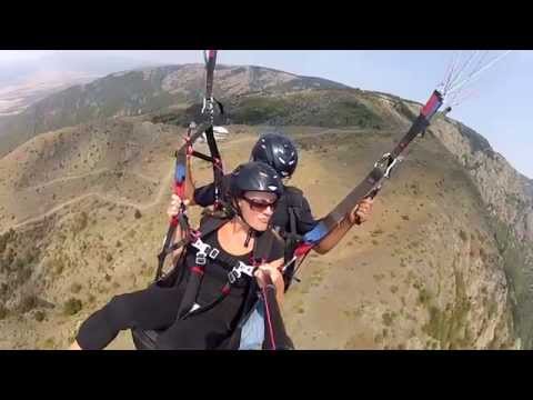 Видео: полет с парапланер в г. Сопот