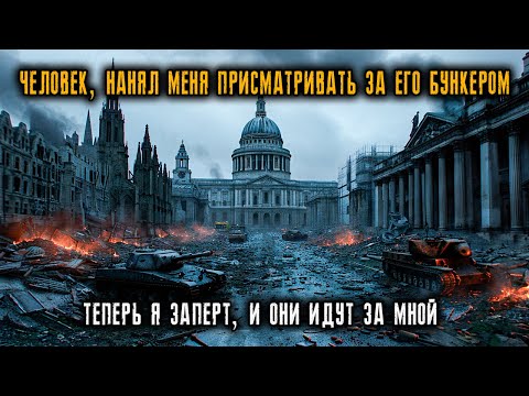 Видео: Человек,  нанял меня присматривать за его бункером.Теперь я заперт, и Они идут за мной.