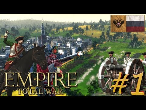Видео: Empire: Total War (Макс.Сложность) - Россия - ПРОХОЖДЕНИЕ #1 Взятие Крыма и Санкт-Петербурга!