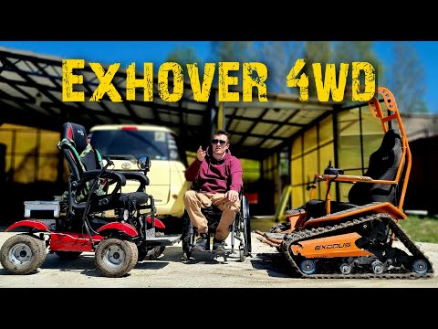 Видео: инвалидное кресло exhover 1 часть