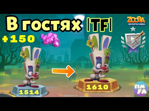 Видео: Зуба Беру 1600 на Скиппи Режим Дуэт В гостях ǀTFǀ Zooba Skippy 1600 Duo